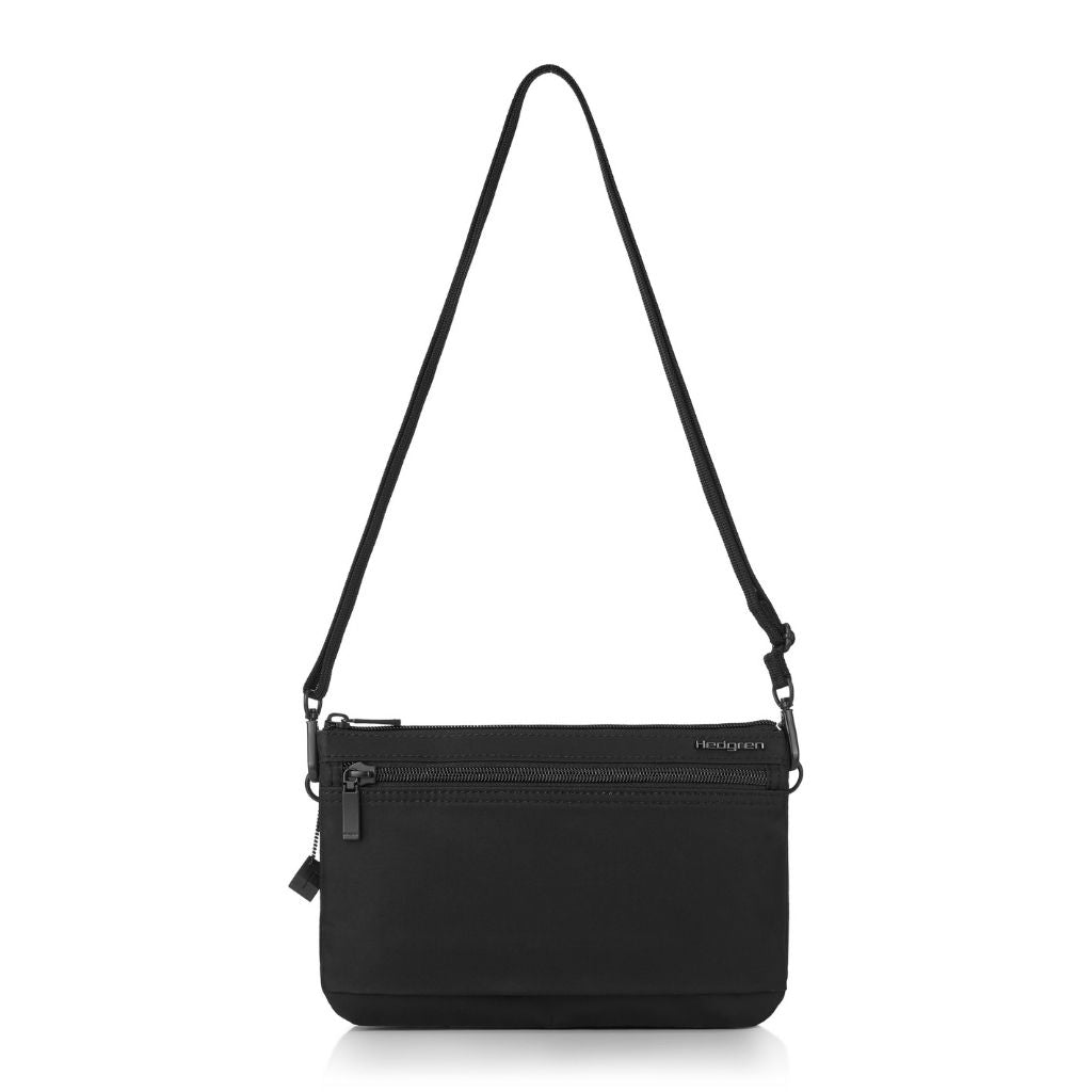 Hedgren Emma RFID Blocking Crossbody Bag for Women - Anti-Theft Secure Purse for Travel, Shopping & Daily Use - Stylish Black Handbag