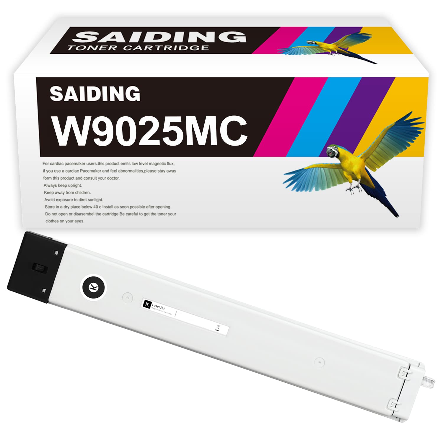SAIDING Remanufactured HP W9025MC Compatible Toner Cartridge - Replacement for HP Managed MFP E72425dn/E72425dv/E72425a/E72430dn Printers (1 Black) | High-Quality Office Printing Solution for Businesses & Home Offices