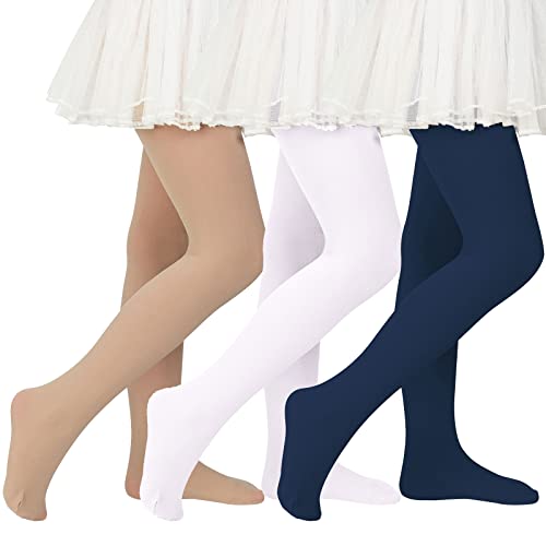Navy&white&nude-3 Pairs