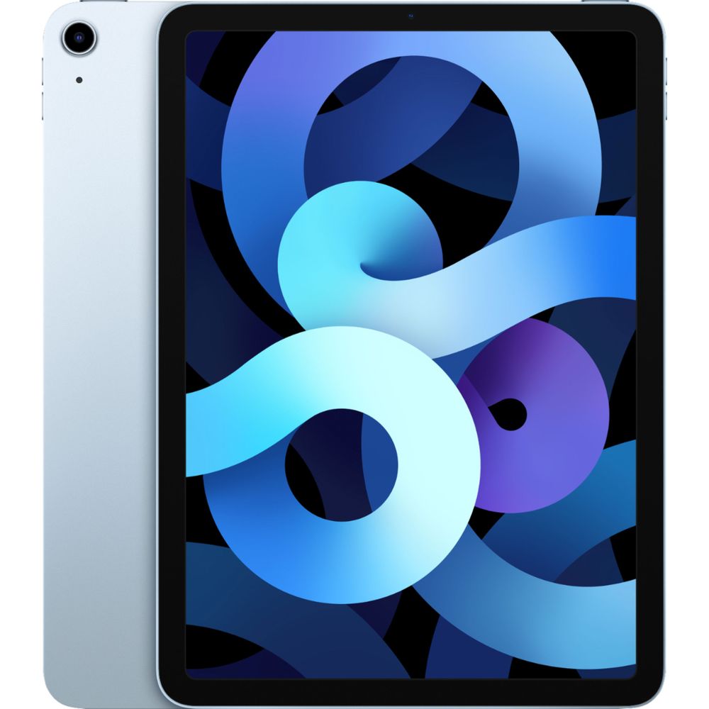 Apple iPad Air 4 (4th Generation) 64GB Wi-Fi Tablet - Sky Blue (Model 3H185LL/A) - Perfect for Work, Study & Entertainment