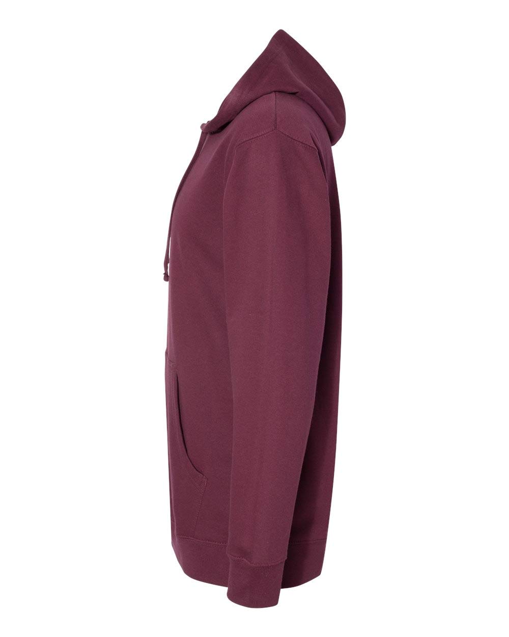 7 ate 9 Apparel Unisex Funny 'Enough Todaying' Maroon Hoodie - Cozy Pullover for Casual Wear, Street Style & Everyday Comfort