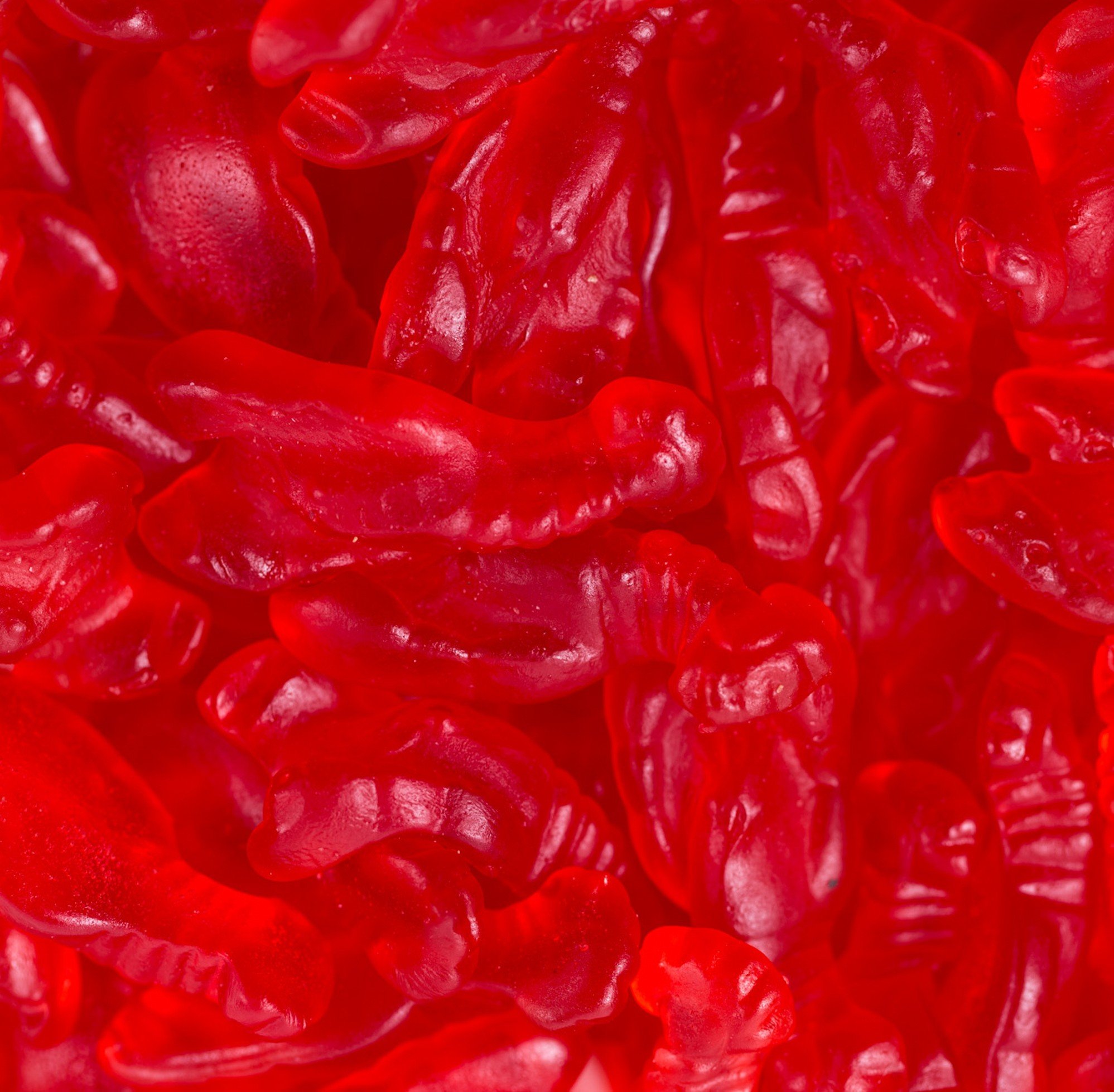Kervan Candy Bebeto Red Lobster Gummy Candy - 5lb Bulk Pack of Fruity, Soft & Sweet Gummies for Kids, Party Favors, Halloween Treats & Gift Baskets - Perfect for Birthday Parties, Classroom Snacks & Movie Nights