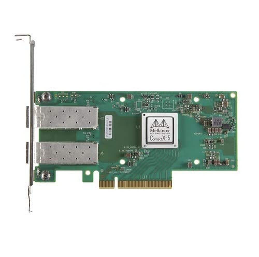 Mellanox ConnectX-5 EN 10/25Gb Ethernet PCIe 3.0 x8 Network Adapter Card (MCX512A-ACAT) - High-Speed Server & Data Center Networking Solution