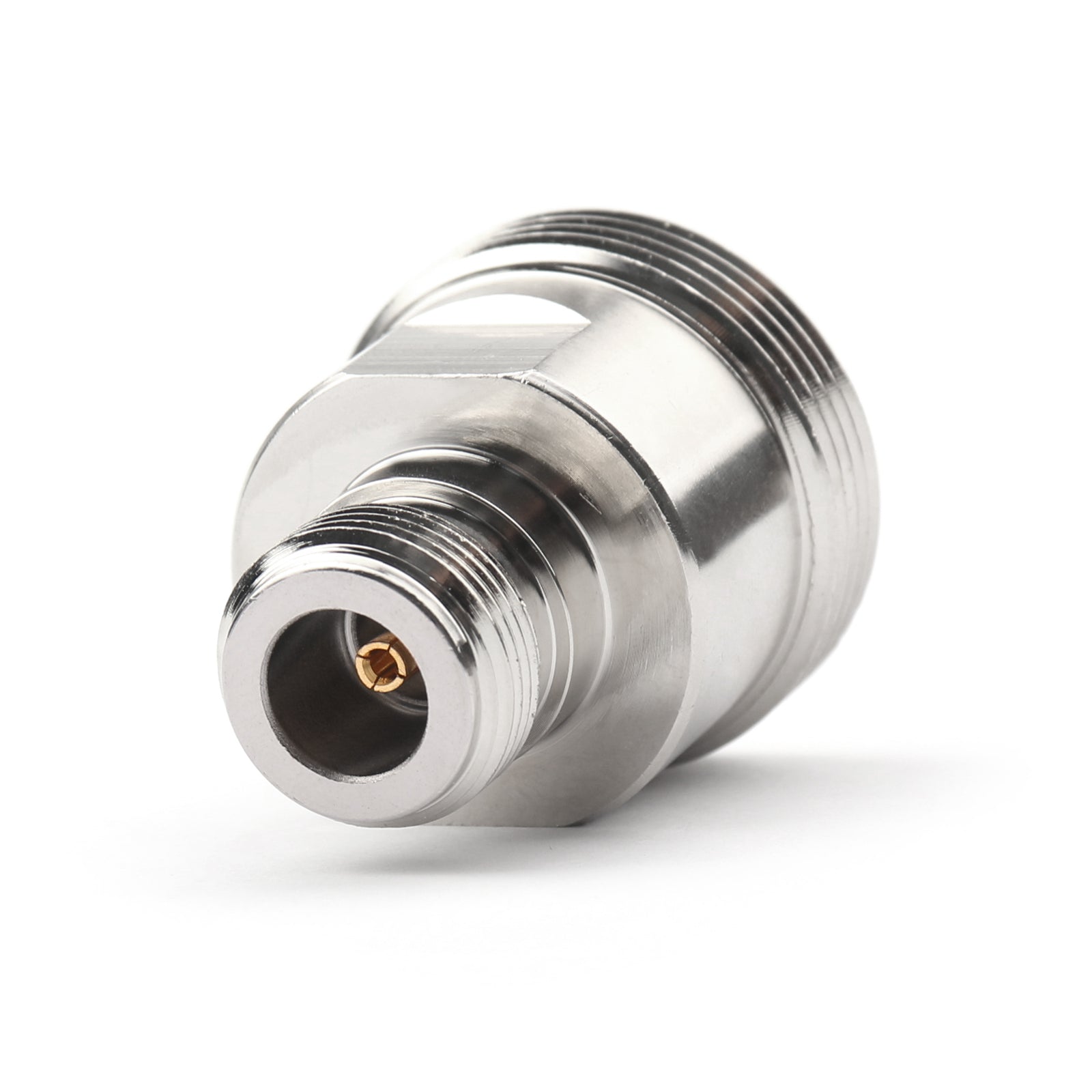 10Pcs 7/16 DIN Female to N Female RF Adapter Connector - Straight F/F for Antenna, Radio & Telecom Equipment Installation