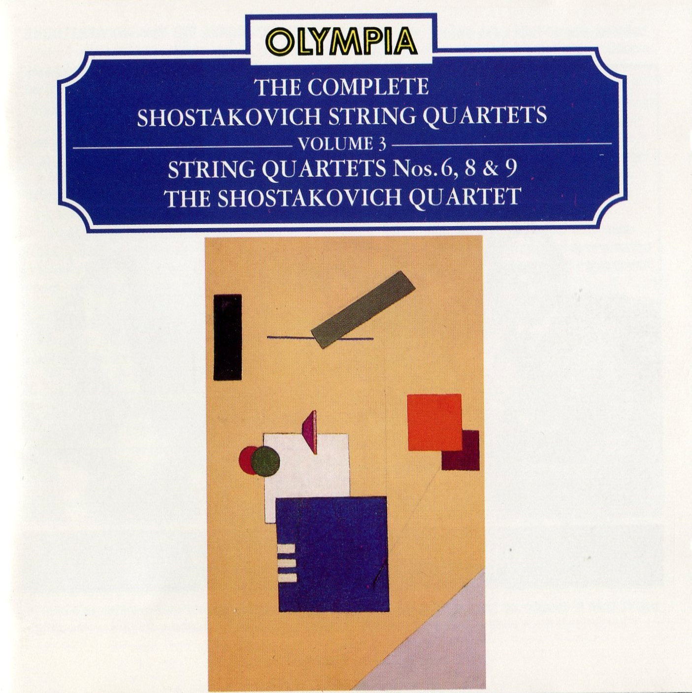 Shostakovich String Quartets Nos. 6, 8 & 9 - Classical Music CD for Relaxation, Study & Dinner Parties | Dmitri Shostakovich Chamber Music Collection