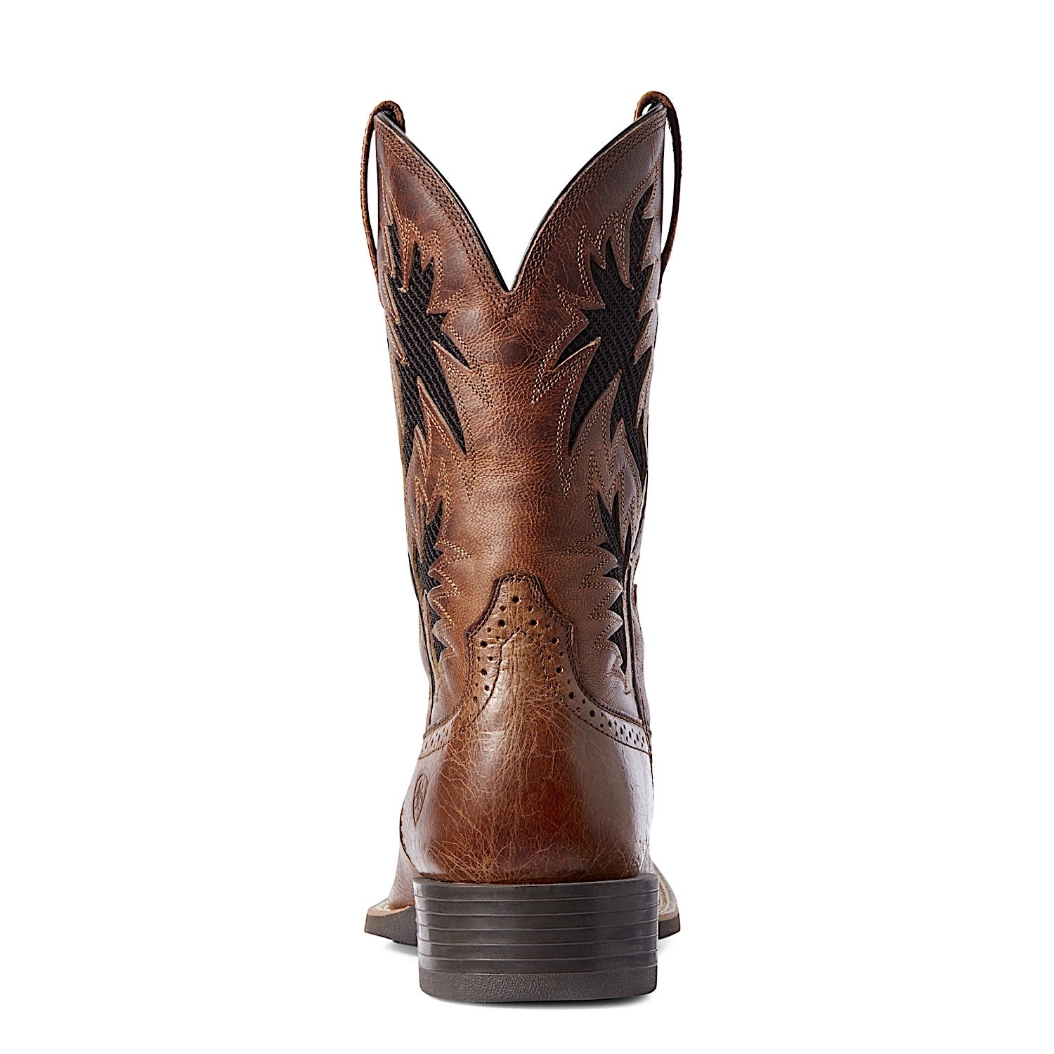 Ariat Men's Sport Cool VentTEK Western Boots - Dark Tan/Two Tone Tan - Comfortable & Durable for Riding, Work & Outdoor Activities