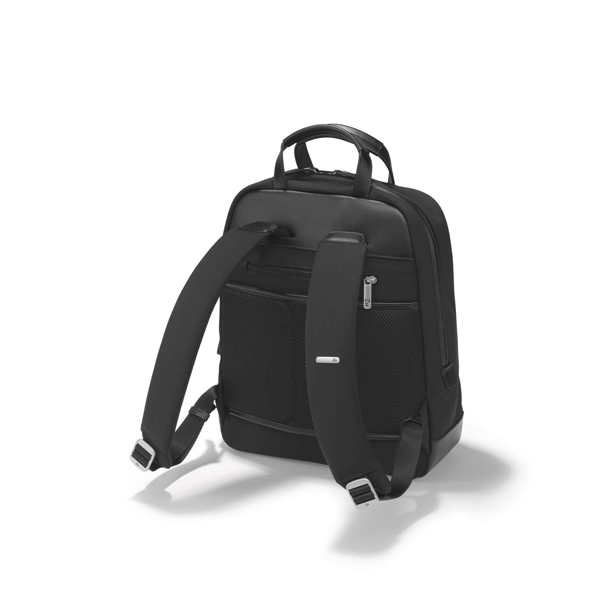 ZERO Halliburton The Journal Nylon Lightweight Backpack - Small Black Daypack for Travel, Work & School | Durable Water-Resistant Laptop Backpack for Men & Women