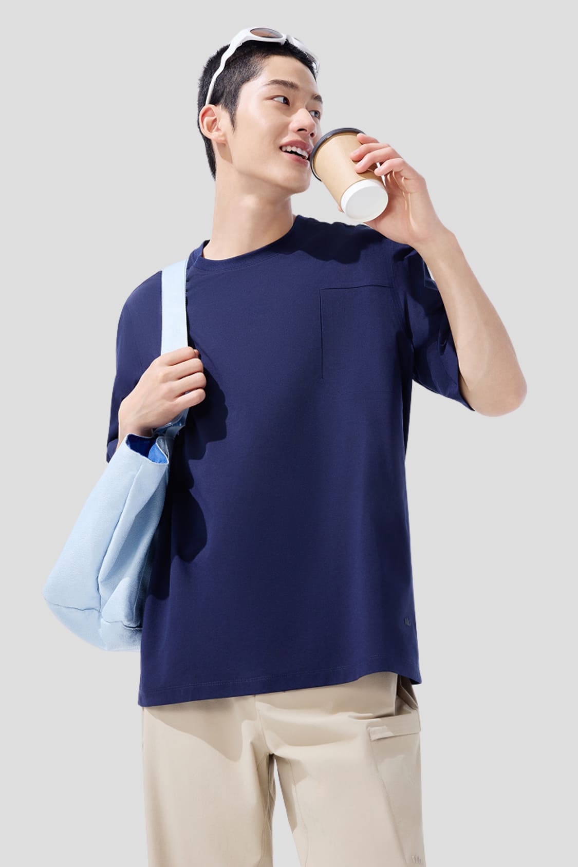 Men's Quick Dry UPF50+ Sun Protection T-Shirt - Lightweight & Breathable for Outdoor Activities, Hiking & Travel