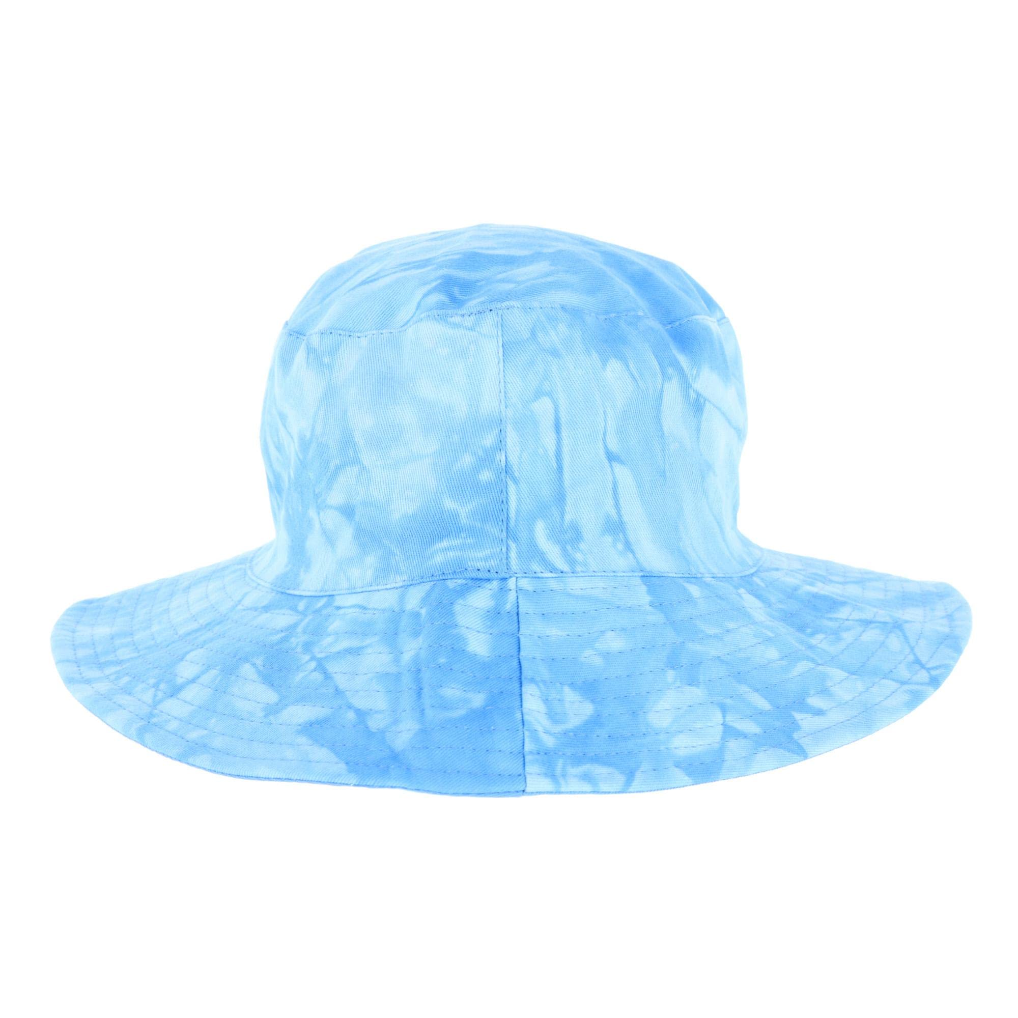 Karen Keith Women's Reversible Tie Dye & Solid Color Bucket Hat for Summer - UV Protection Sun Hat for Beach, Outdoor, Travel & Fashion Accessories