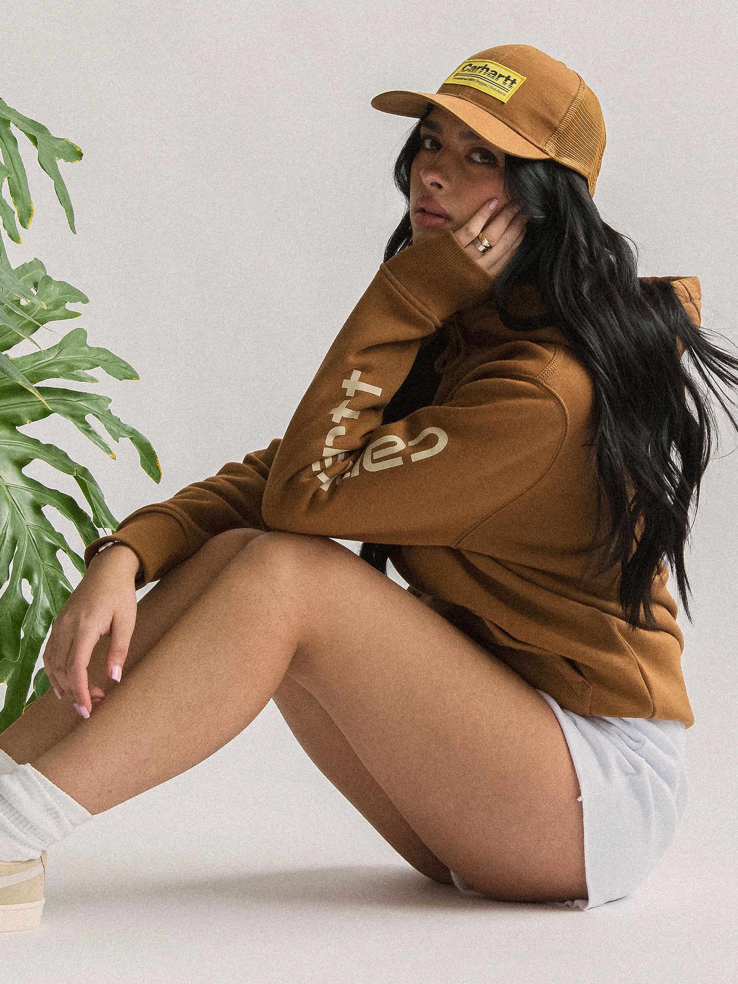 Carhartt Logo Pullover Hoodie for Men & Women - Heavyweight Cotton Fleece Sweatshirt - Warm & Durable for Work, Outdoor & Casual Wear