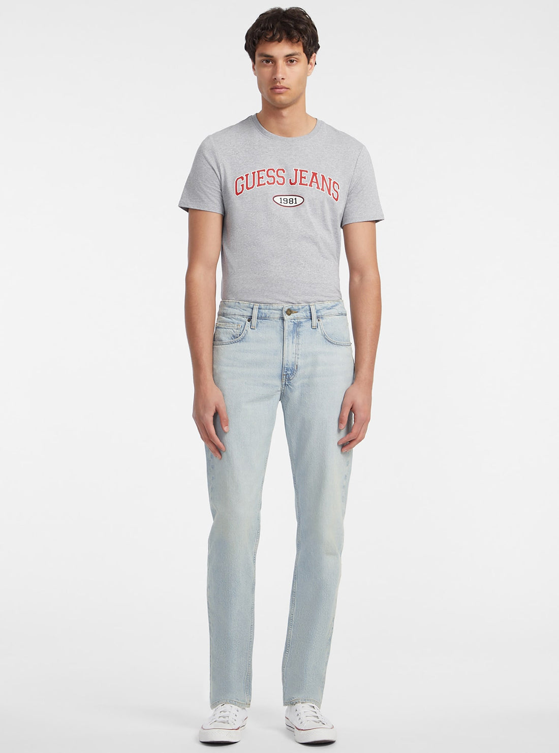 Guess G16 Straight Leg Jeans for Women - Classic Blue Denim Pants with Stretch Comfort | Perfect for Casual Wear, Office & Weekend Outfits
