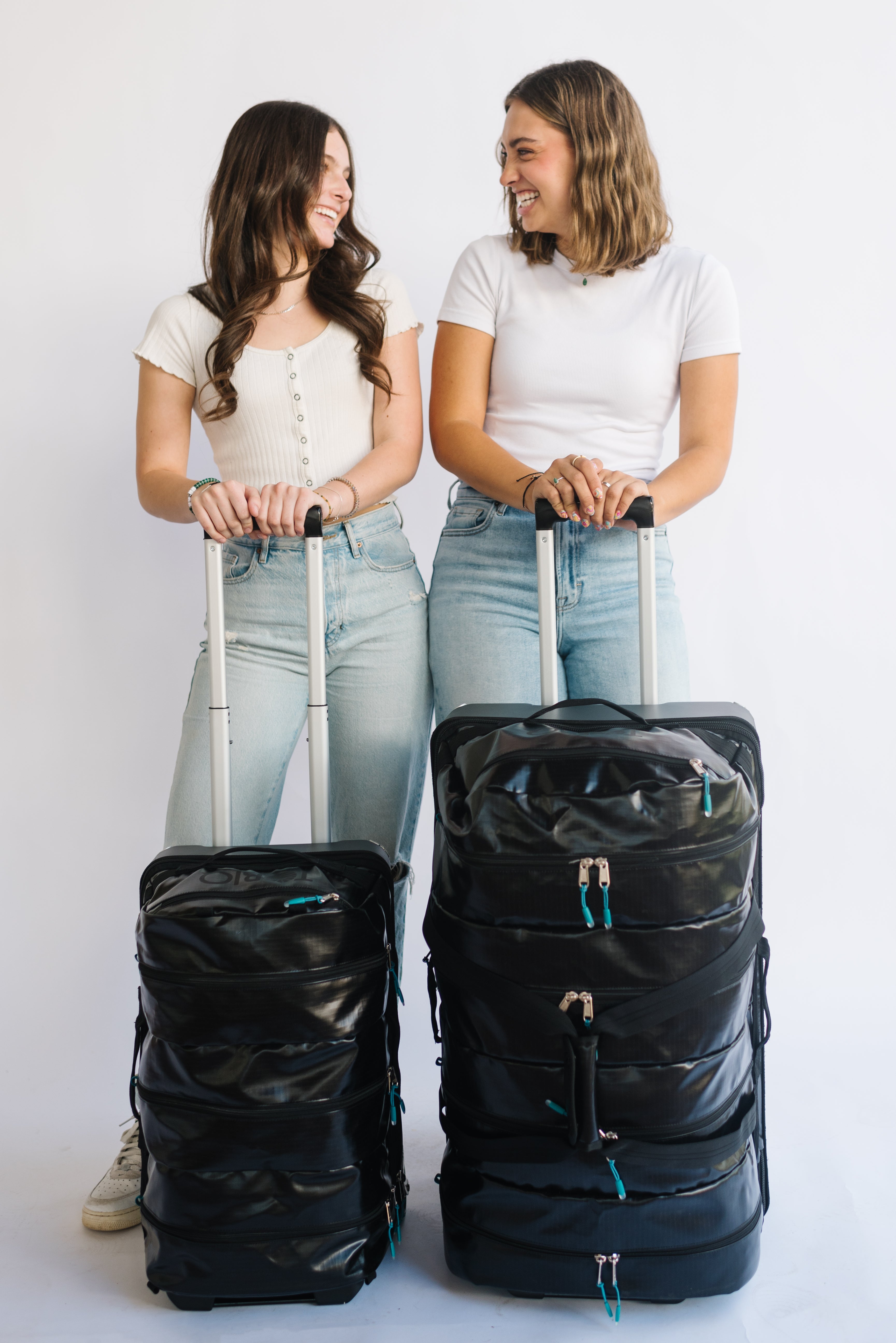 Sleek Vik Convertible Trolley Roller Bag - Expandable Carry-On Luggage with 360° Wheels for Travel, Business & Weekend Getaways | Perfect for Airplane, Train & Road Trips