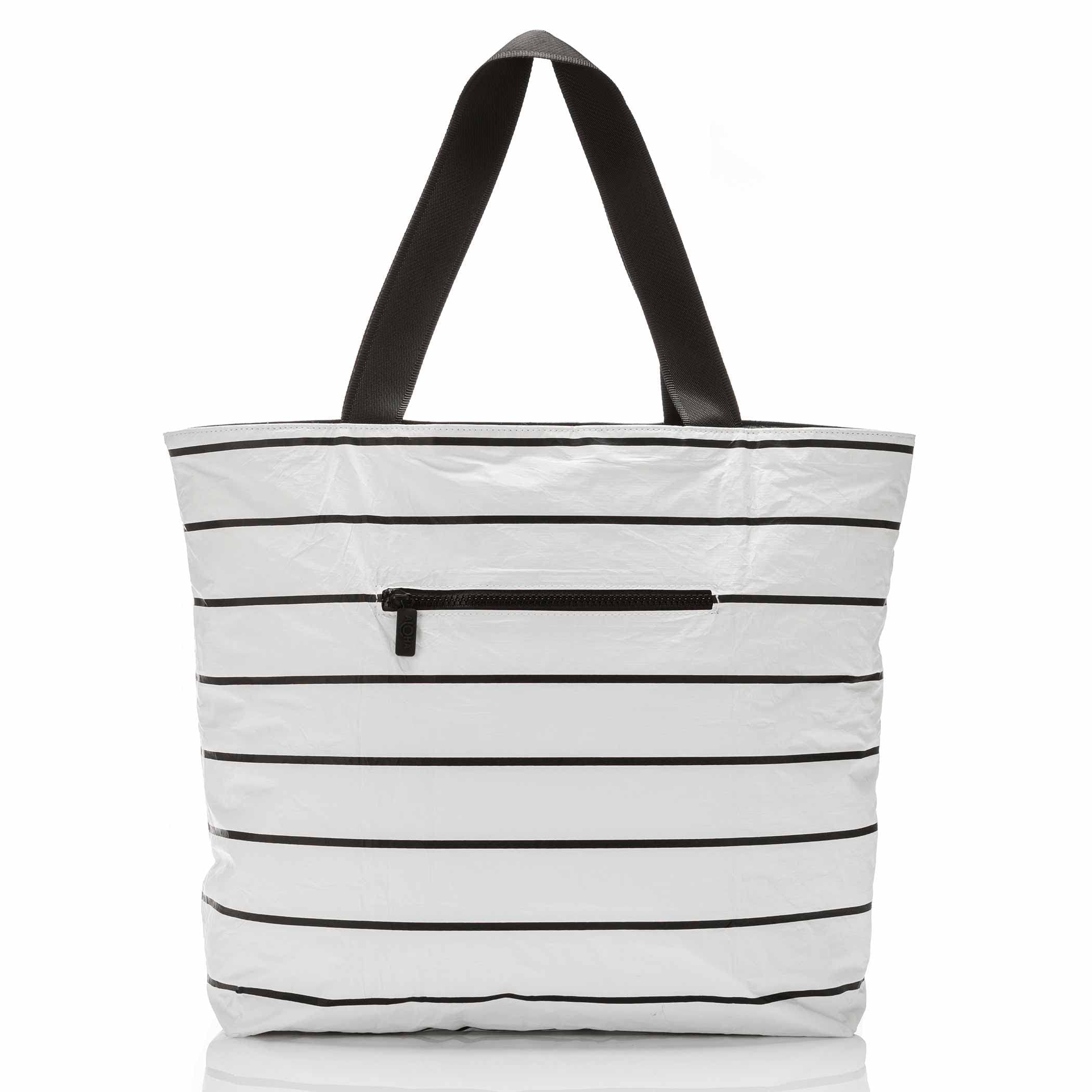 ALOHA Collection Lightweight Packable Splash-Proof Beach Tote Bag - Waterproof & Easy to Clean Travel Tote for Women | Perfect for Beach, Pool, Gym & Shopping