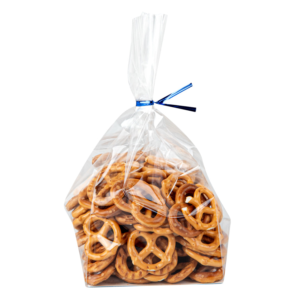 Premium Blue Metallic Twist Ties for Bags - 500 Count Box | Secure & Reusable Bag Closures for Food Storage, Gift Wrapping & Organization