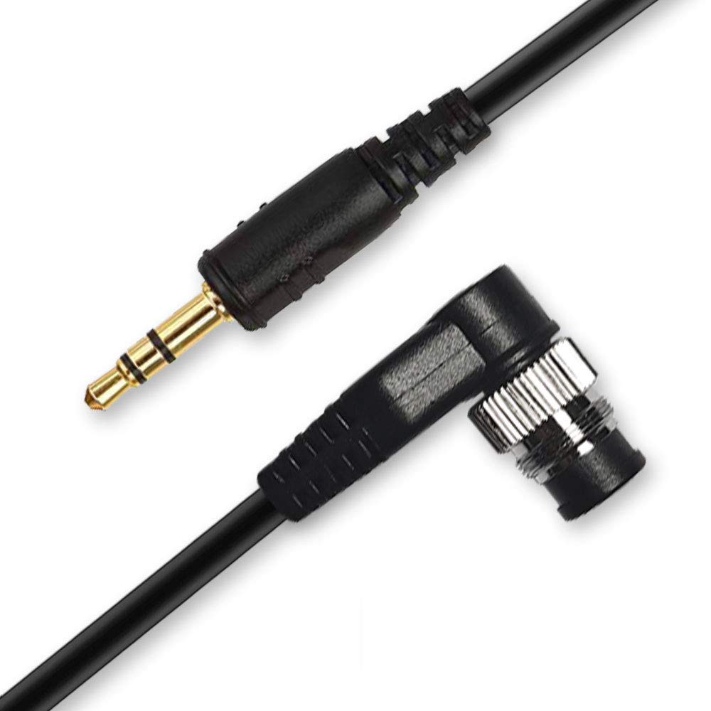 Nikon Camera Remote Shutter Release Cable - 3.5mm DC0 Plug Compatible with TW-283 Series & Pixel Shutter Control | Perfect for Time-Lapse, Group Photos & Hands-Free Shooting
