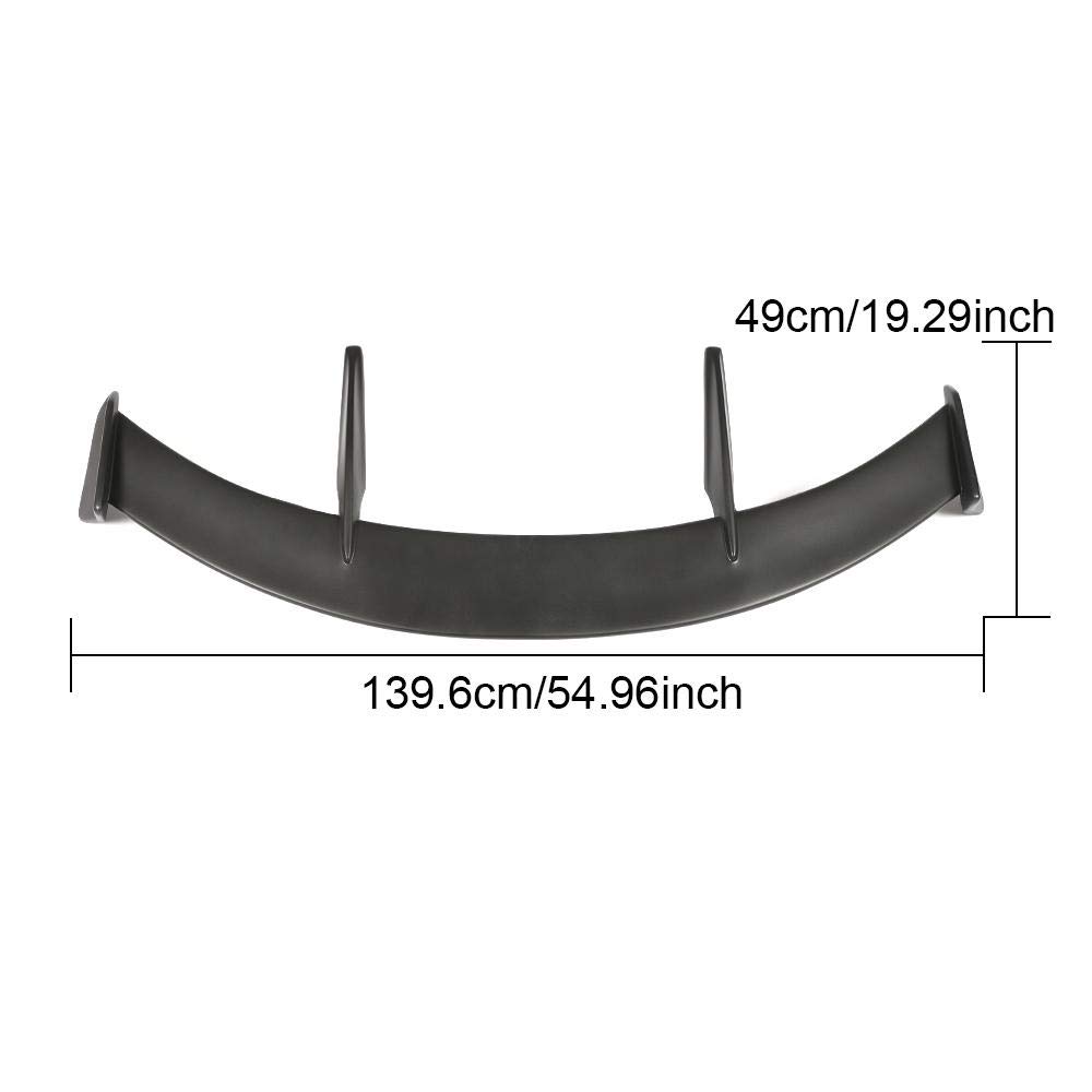High-Quality FRP Rear Window Roof Spoiler for Mazda 3 Axela Hatchback 4-Door (2014-2019) - Enhances Aerodynamics & Sporty Style - Perfect for Car Enthusiasts & Street Racing