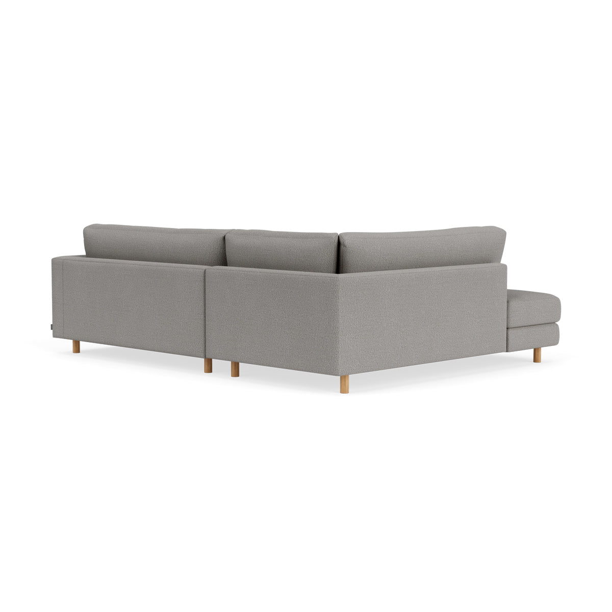 Douglas Boucle Left Corner Sofa - Modern L-Shaped Sectional Couch for Living Room, Lounge & Small Spaces | Soft Fabric Upholstery, Comfortable Seating | Perfect for Apartments, Home Theater & Family Gatherings