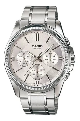 Casio MTP 1275 7A Gray Men's Watch - Stylish Analog Quartz Watch for Business, Casual & Everyday Wear