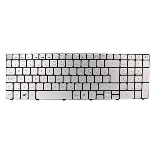 Gateway ID59C ID79C Silver Bilingual Keyboard (Canadian French/English) - Perfect for Office, Home, and Multilingual Typing
