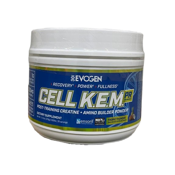Cell K.E.M. PR Tropic Thunder 378g - Premium Pre-Workout Supplement for Energy & Focus | Ideal for Gym, Bodybuilding & Fitness Training