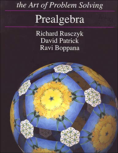 Art of Problem Solving: Prealgebra Text & Solutions Manual Set (2 Books) - Math Learning for Middle School Students | Homeschool & Classroom Study
