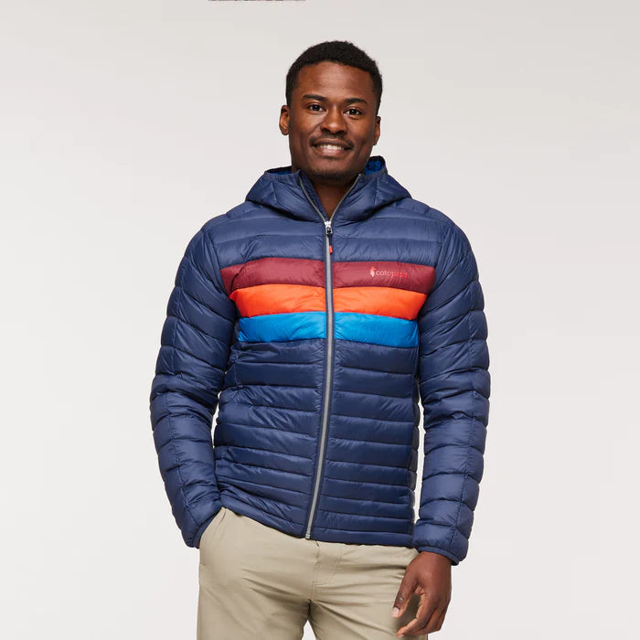 Men's Fuego Hooded Down Jacket - Lightweight Winter Coat with Waterproof Shell - Warm Puffer Jacket for Outdoor Activities, Hiking & Casual Wear