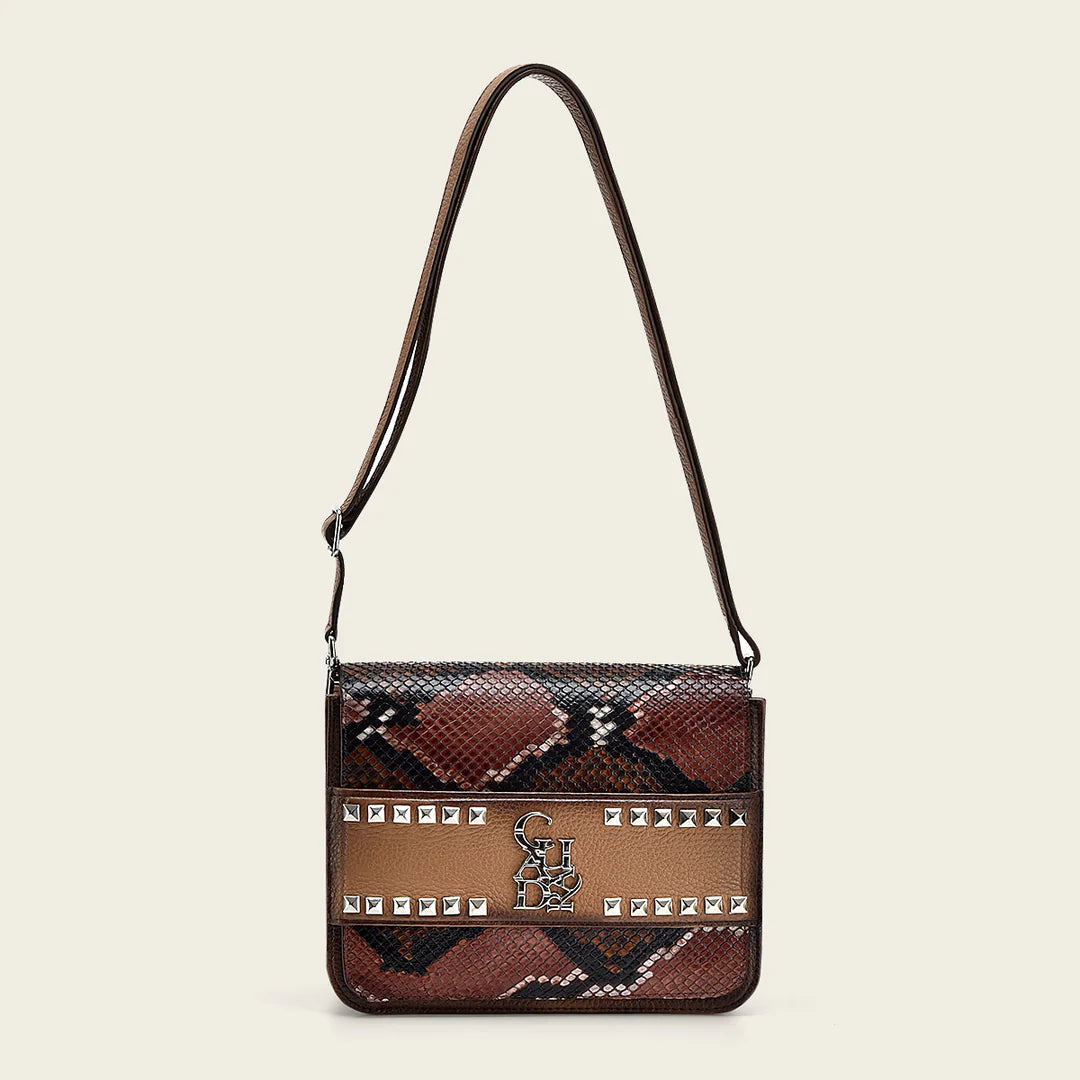 BOD1APH Women's Fashion Python Tote Bag - Stylish Honey Dress Design for Everyday Use, Work, and Travel