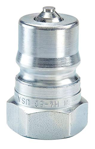 1-5/16-12 Steel Nipple, 1 Inch Body - Heavy Duty Pipe Fitting for Plumbing, Gas Lines & Industrial Applications