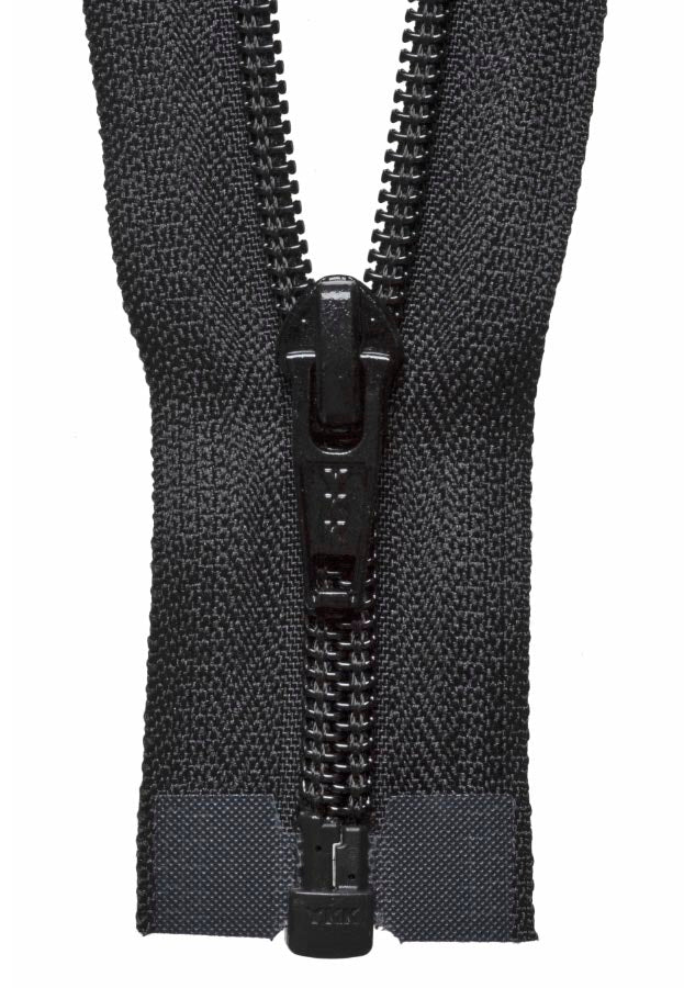 YKK Open Ended Zipper 26 Inches (66 cm) - Heavy Duty Metal Zipper for Jackets, Coats & Bags - Multiple Color Options for DIY & Fashion Projects
