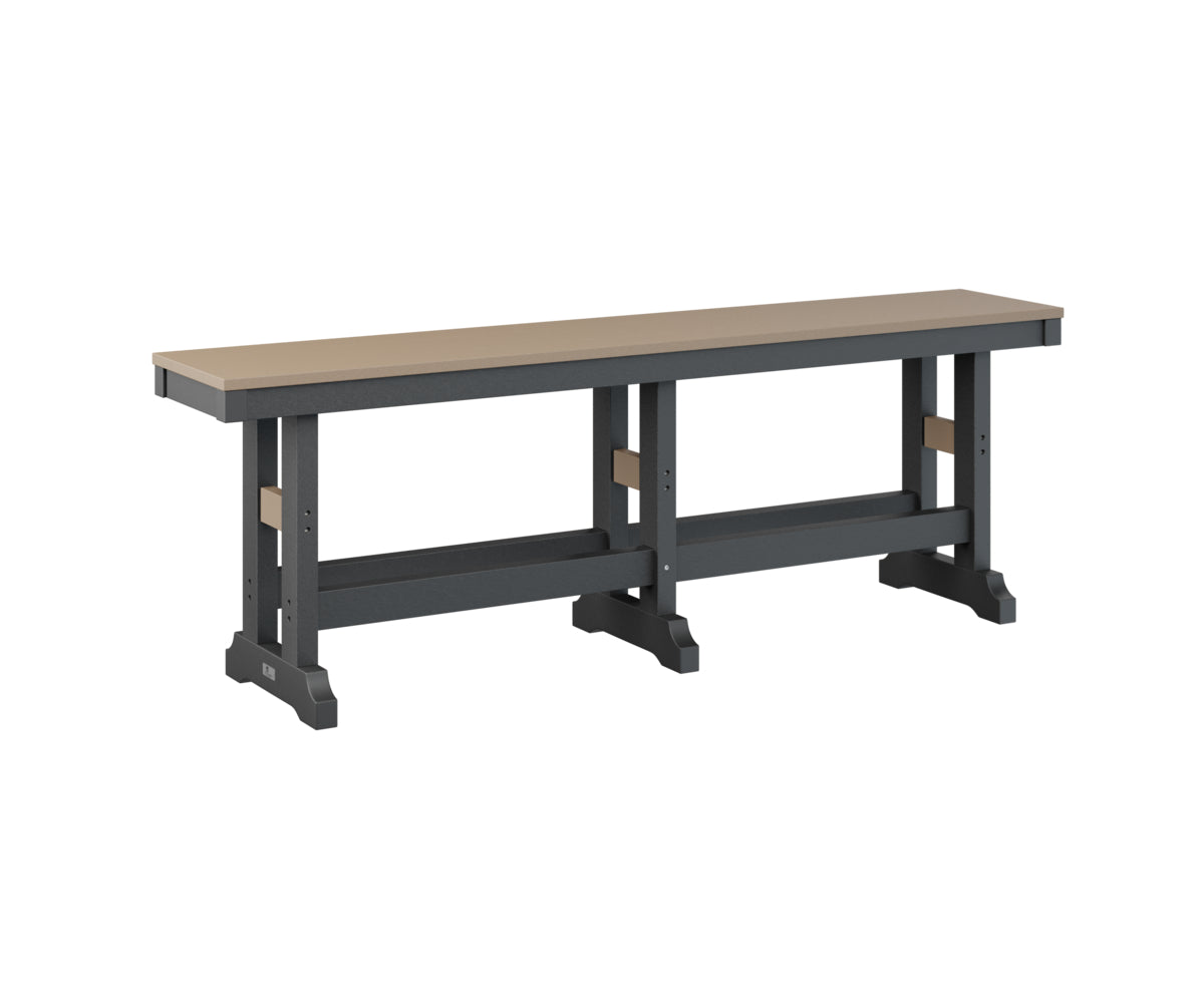 Berlin Gardens Garden Classic 66-Inch Outdoor Counter Height Bench - Perfect for Patio, Deck, Garden & Backyard Dining