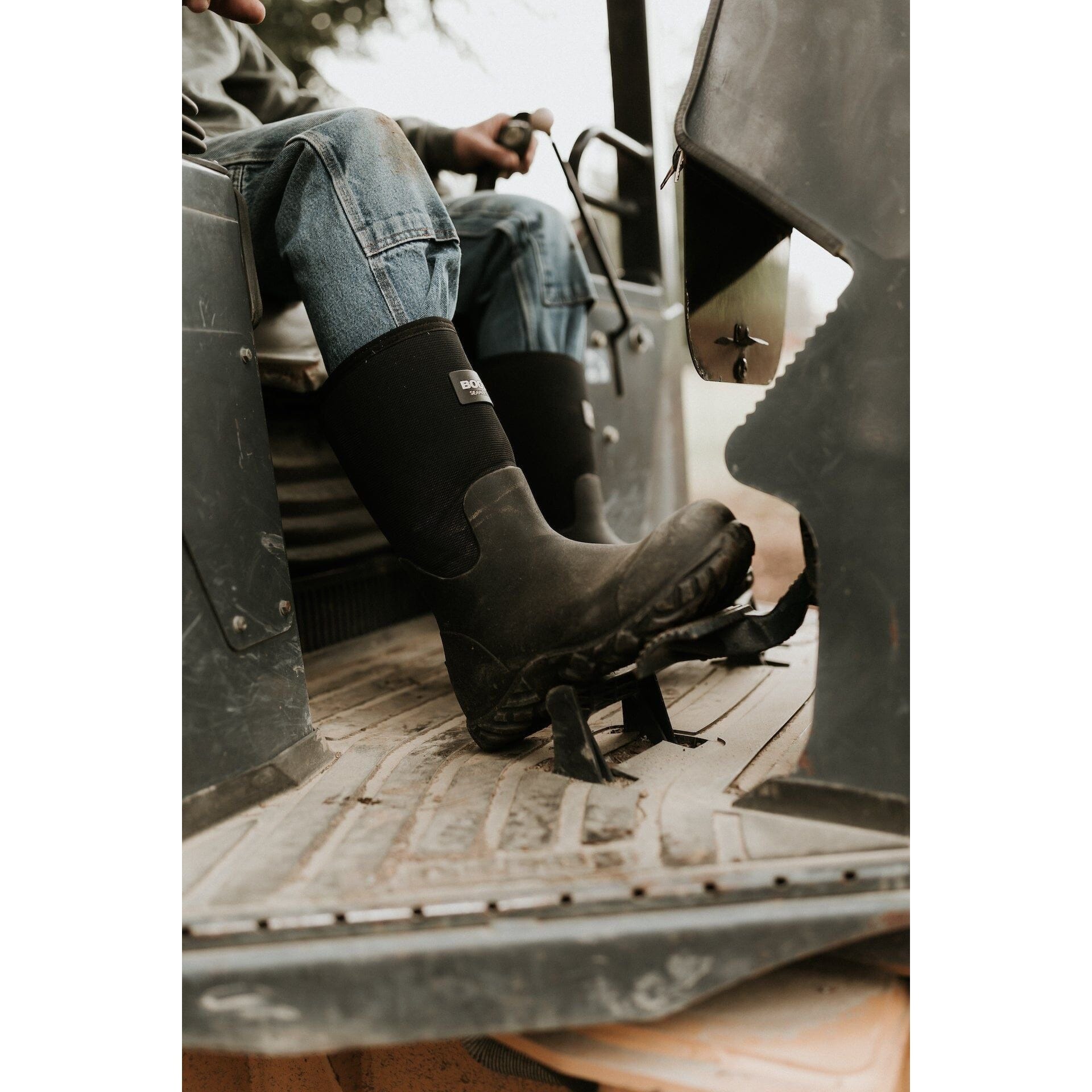 BOGS Workman Composite Toe Men's Waterproof Work Boots - Slip Resistant & Insulated for Construction, Farming & Outdoor Work