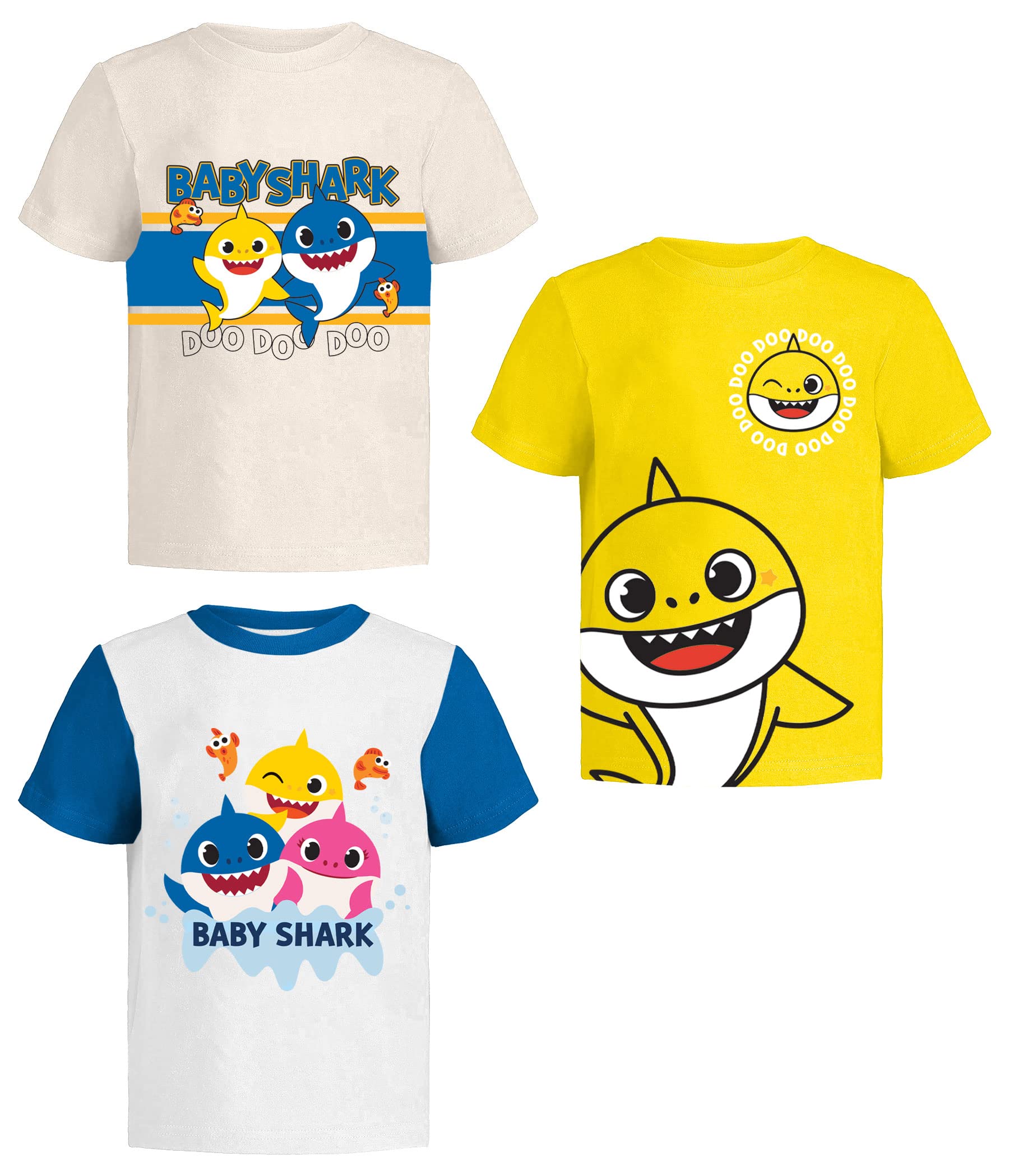 Baby Shark Graphic T-Shirt Family Matching Sets - Mommy Daddy Kids Birthday Party Outfits | Toddler Boy Girl Clothes for Family Photos & Theme Parties