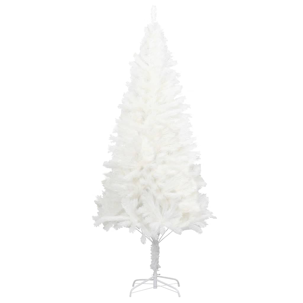 7 ft White Artificial Christmas Tree with Stand - PE Holiday Decor for Home, Living Room, Office & Garden | Perfect for Xmas Parties & Festive Decorations