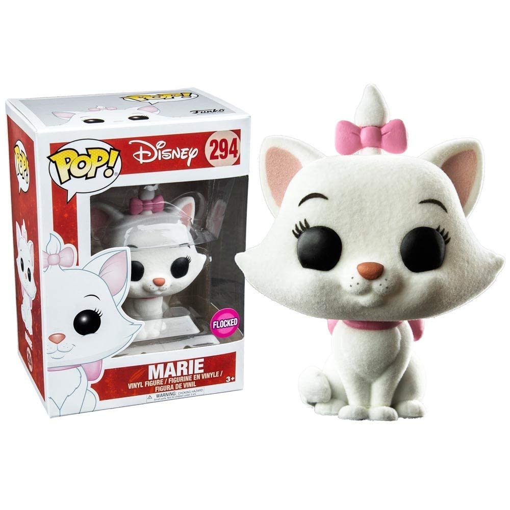 Disney Marie Pop Vinyl Figure #294 - Cute Collectible Cat from The Aristocats - Perfect for Disney Fans, Shelf Decor, and Gift Giving