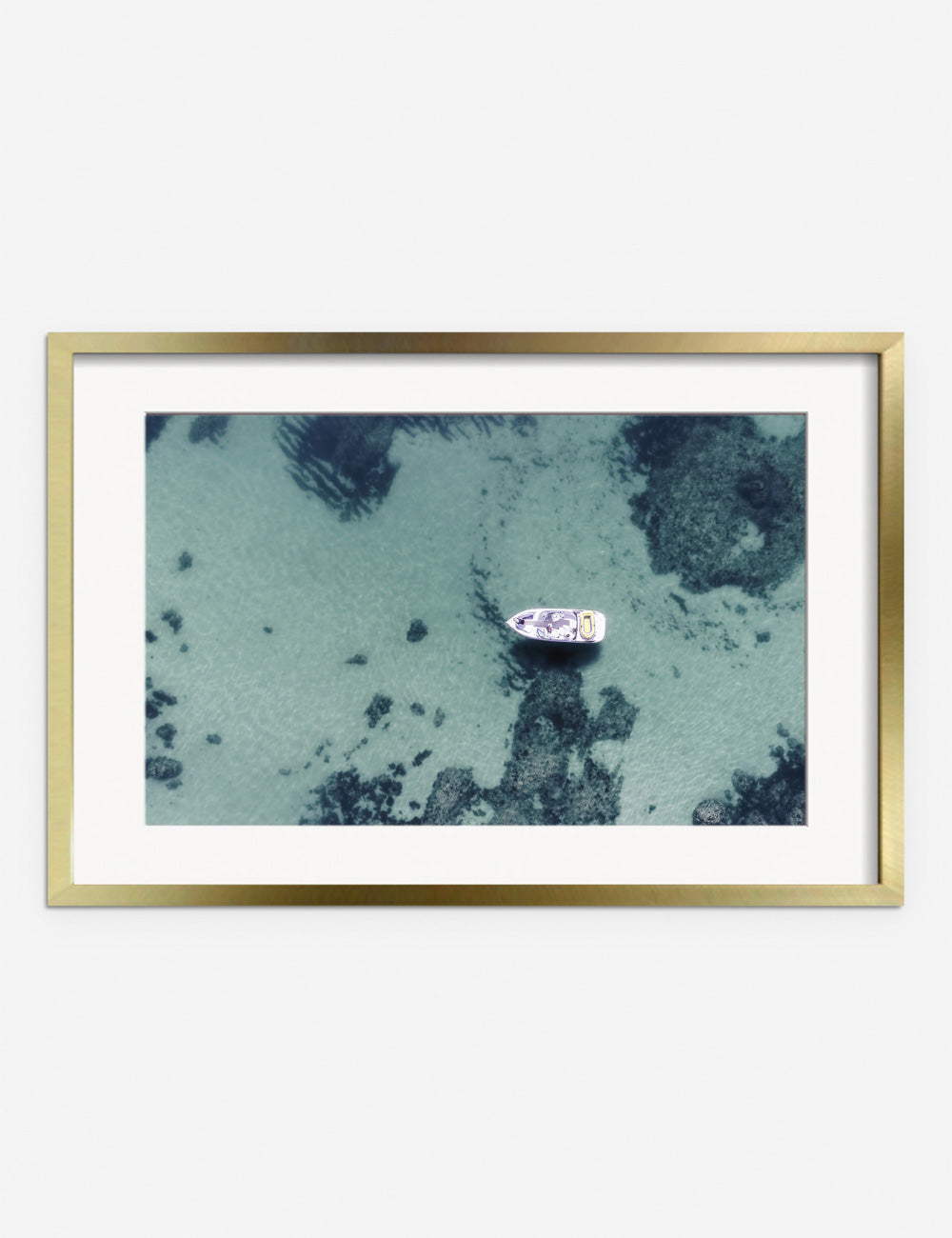 Aerial Ocean Bliss Photography Print by Ingrid Beddoes - Stunning Beach Wall Art for Coastal Home Decor & Office Spaces