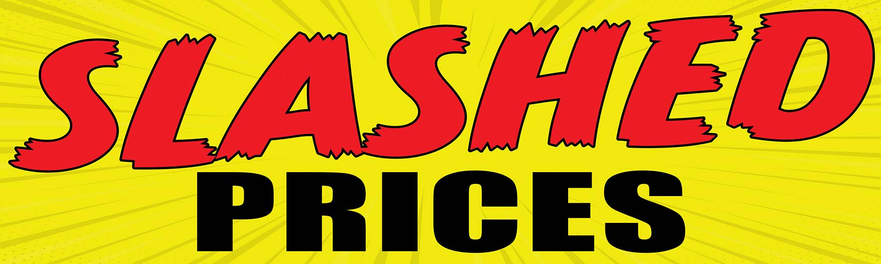 Large Outdoor Advertising Banner - Premium Quality, Bright Yellow - Perfect for Sales, Events & Promotions