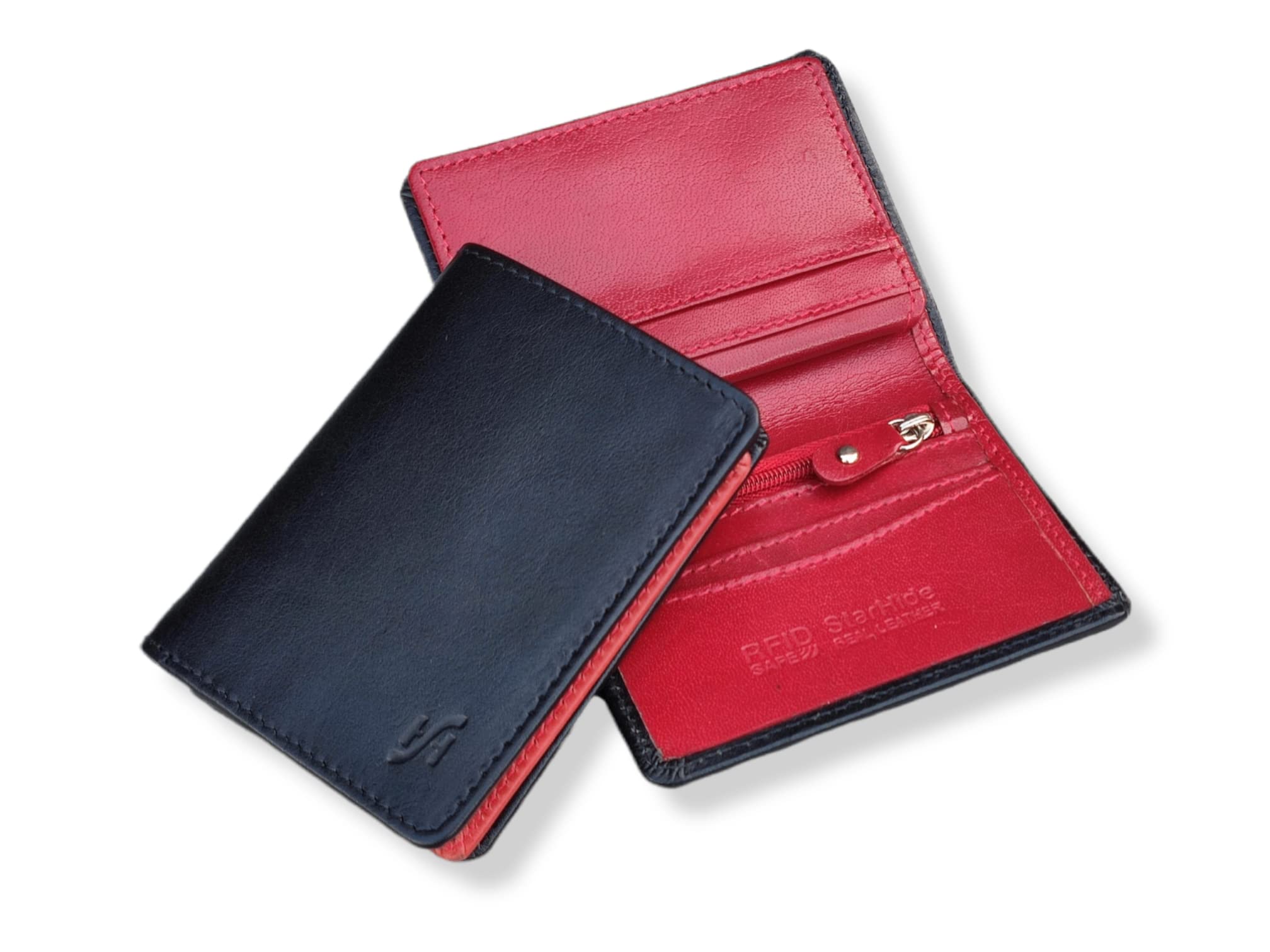 Tactical RFID Blocking Bifold Wallet for Men - Small Slim Wallet with Zipped Coin Pocket & Card Holder - Perfect Gift for Dad, Husband, Boyfriend - Ideal for Travel, Work, Everyday Carry (Style #815)
