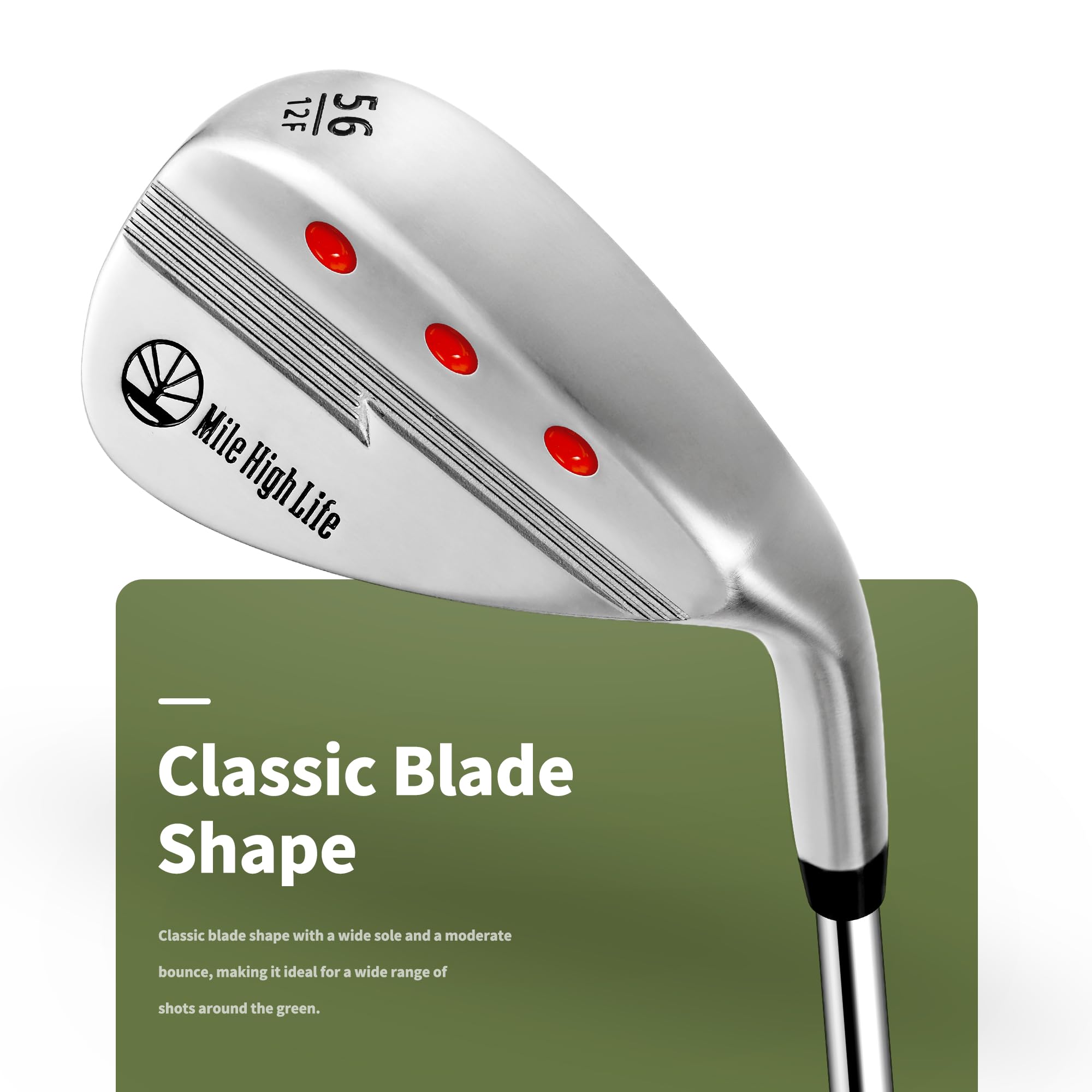 Premium Golf Wedges Set - 50/56/58/60 Degree Sand & Lob Wedges for Men & Women | Right Hand Rubber Grip Clubs | Perfect for Beginners & Practice Shots | Ideal for Bunker Play, Short Game & Approach Shots