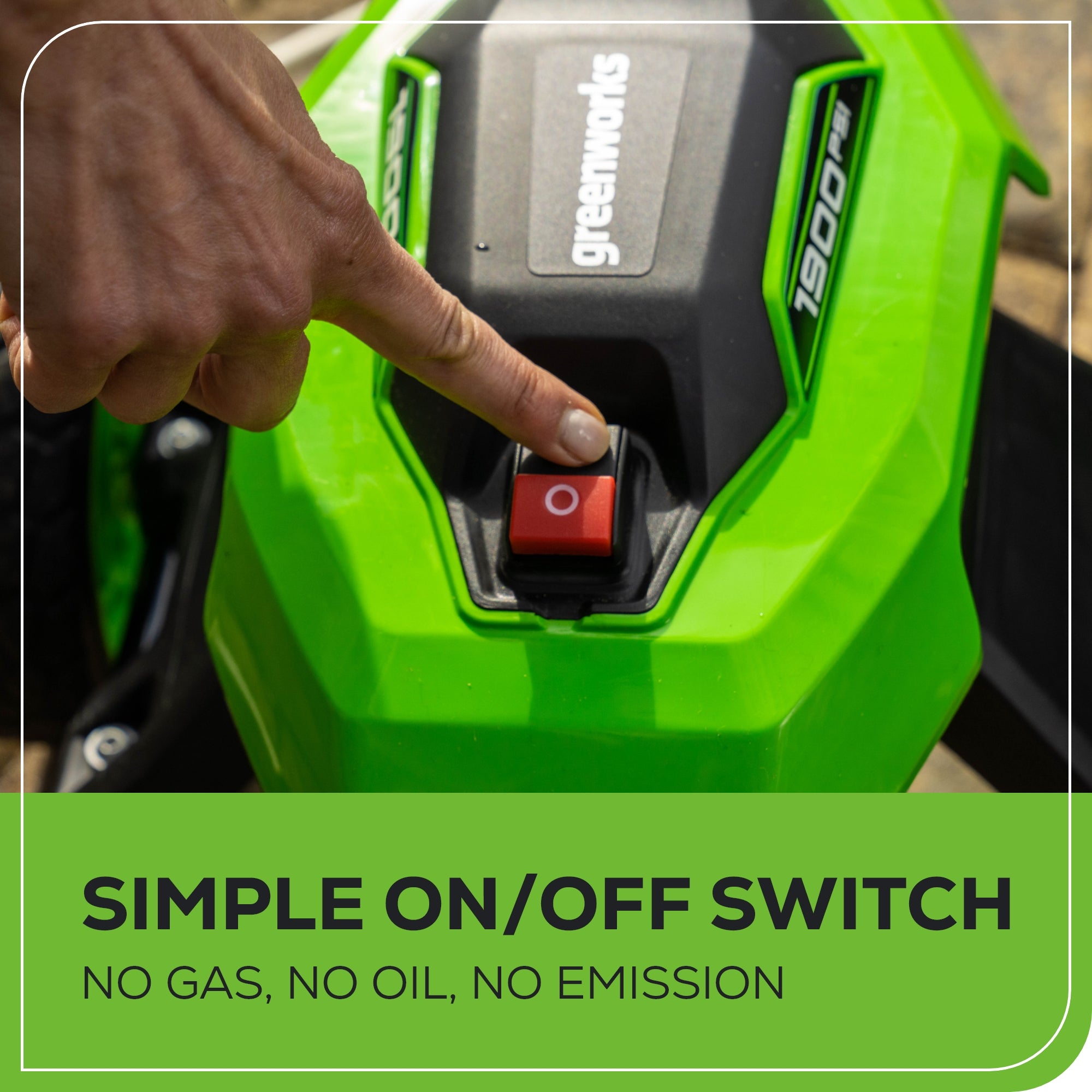 1900 PSI 1.2 GPM Electric Pressure Washer - High Power Cold Water Cleaner for Home, Driveway, Deck, Patio & Car Washing