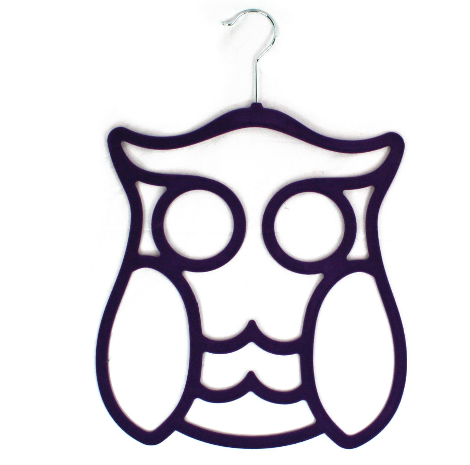 Wise Owl Scarf Hanger - Space Saving Closet Organizer for Scarves, Shawls & Ties | Perfect for Bedroom, Closet & Travel Accessory Storage