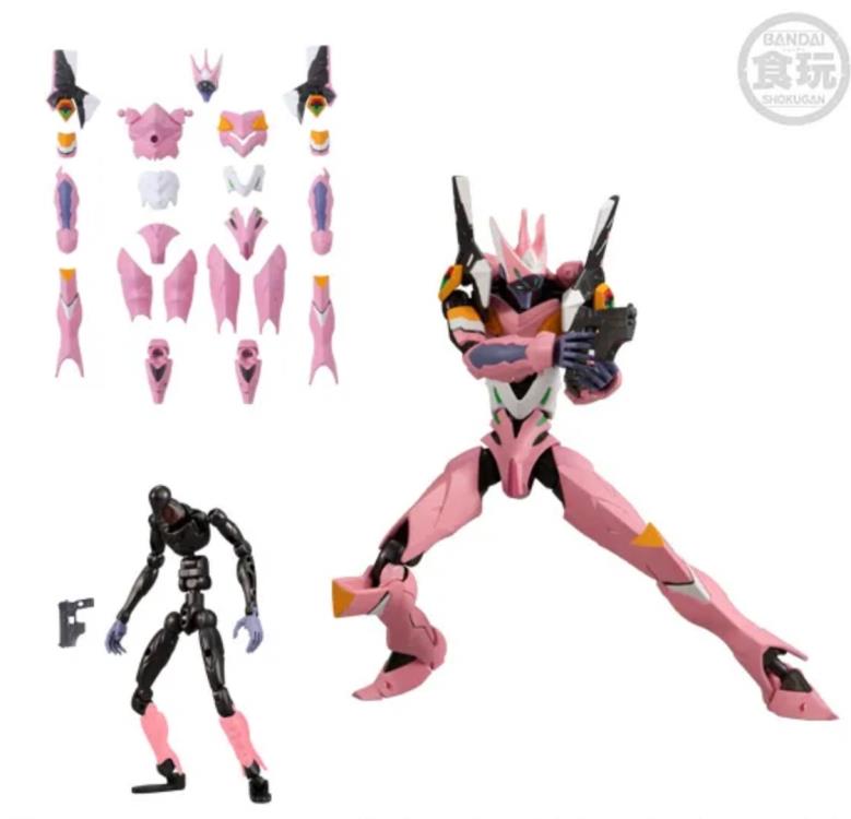 Evangelion New Movie Version 02 EVA Frame Rebuild Box Set - Complete Anime Collectible for Fans & Home Display