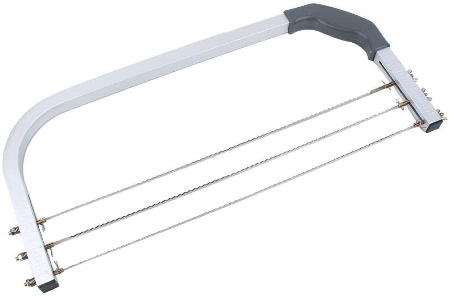 Professional Adjustable Cake Leveler with 3 Stainless Steel Blades - Perfect Layer Cake Slicer & Bread Loaf Cutter - Essential Baking Accessories for Home Bakers & Cake Decorating
