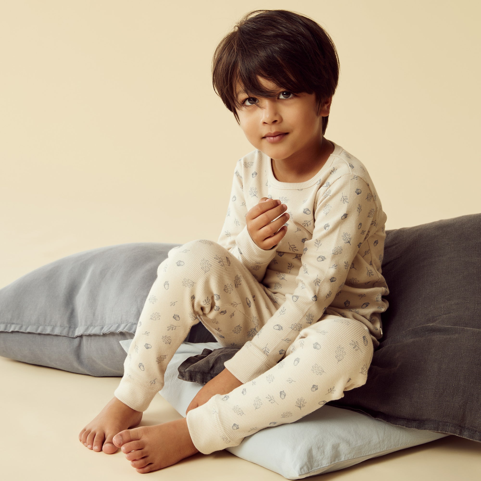 Organic Cotton Long Sleeve Pajamas for Women - Soft & Comfortable Sleepwear - Perfect for Cozy Nights, Lounging & Winter Comfort