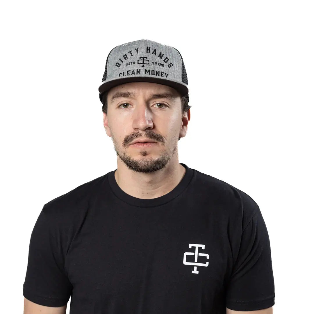 DHCM Meshback Hat for Men & Women - Breathable & Lightweight Baseball Cap for Outdoor Sports, Running, Hiking - Adjustable Snapback Design for Sun Protection & Comfort