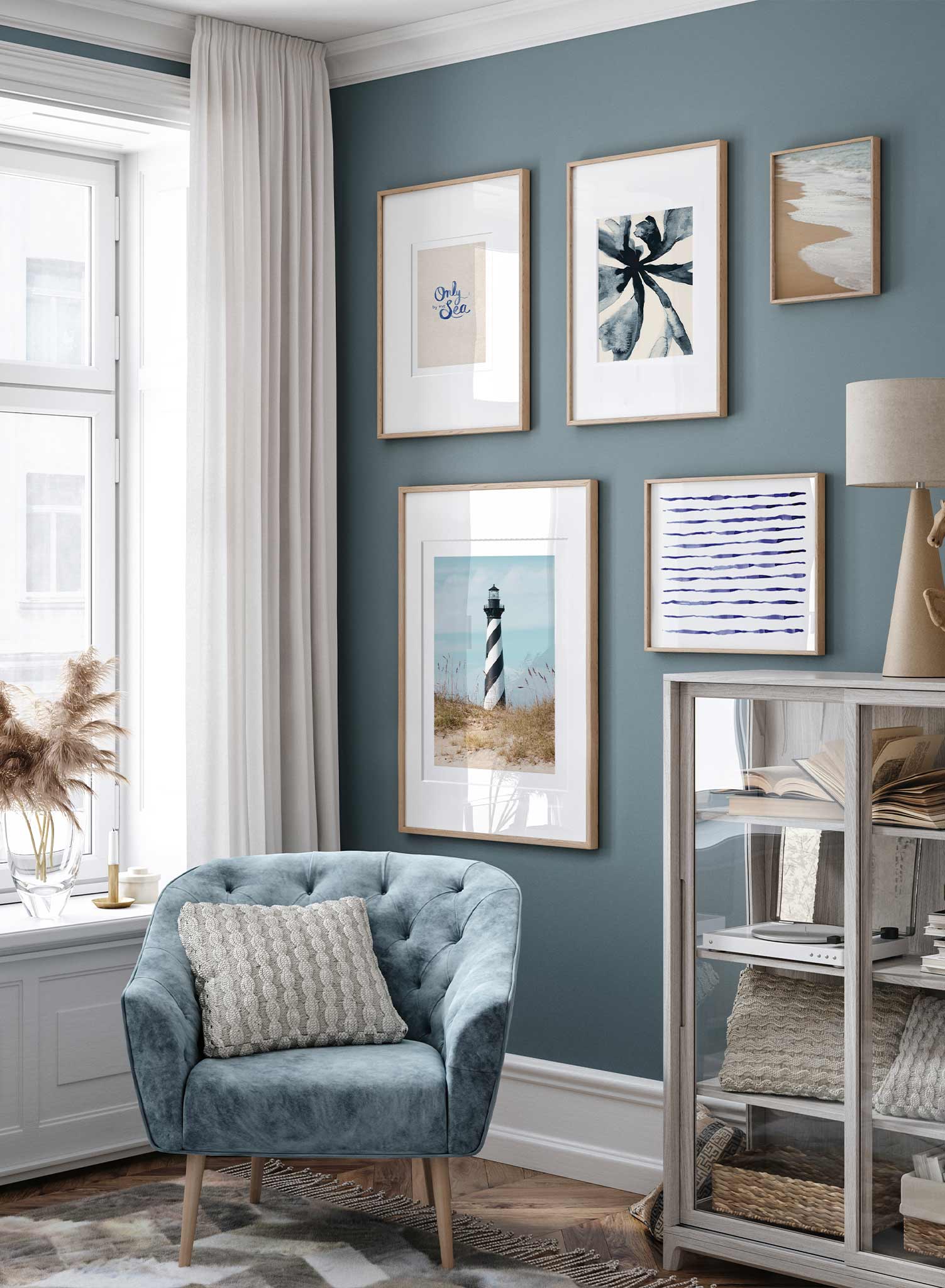 Nautical Dream Set - Coastal & Beach Themed Home Decor for Living Room, Bedroom, or Bathroom | Perfect for Seaside, Nautical, and Ocean Inspired Interior Design