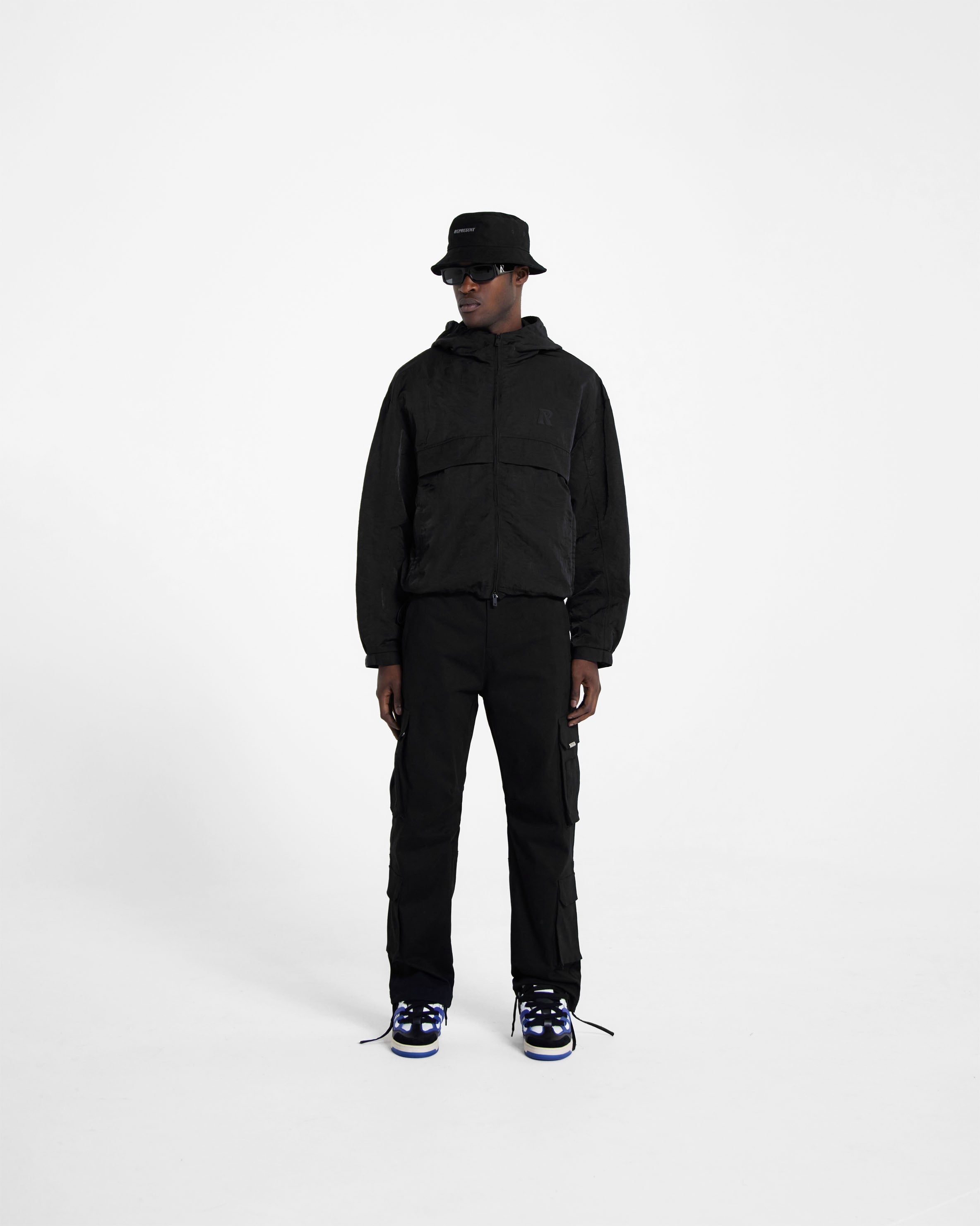 Premium Hooded Track Jacket for Men & Women | Lightweight Athletic Zip-Up Sweatshirt | Jet Black | Gym, Running & Casual Wear