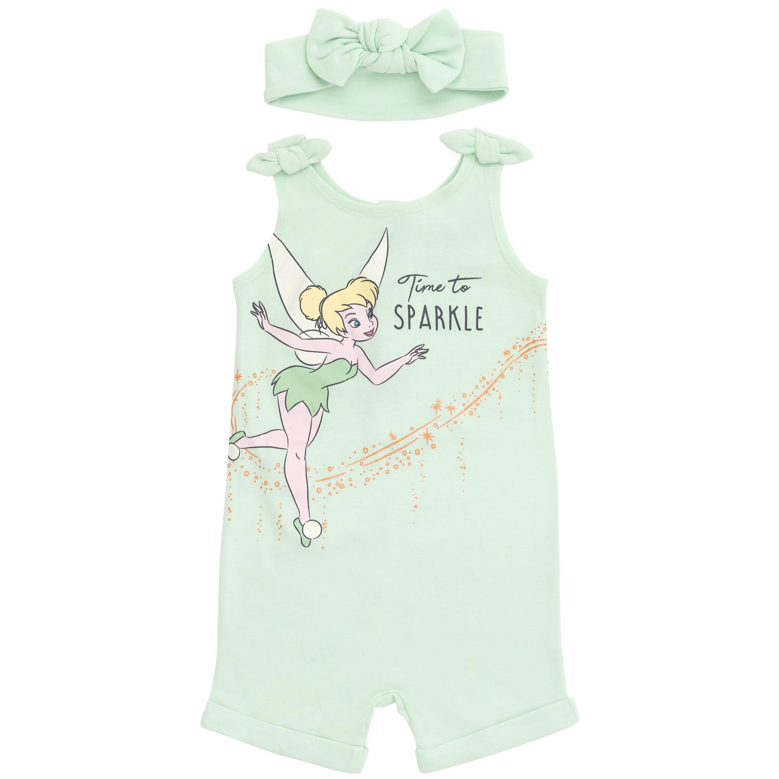 Disney Baby Minnie Mouse Winnie the Pooh Lion King Lilo & Stitch Simba Romper Outfit with Headband Set - Newborn to Toddler (0-24M) - Perfect for Disney Themed Parties, Photo Shoots & Everyday Wear