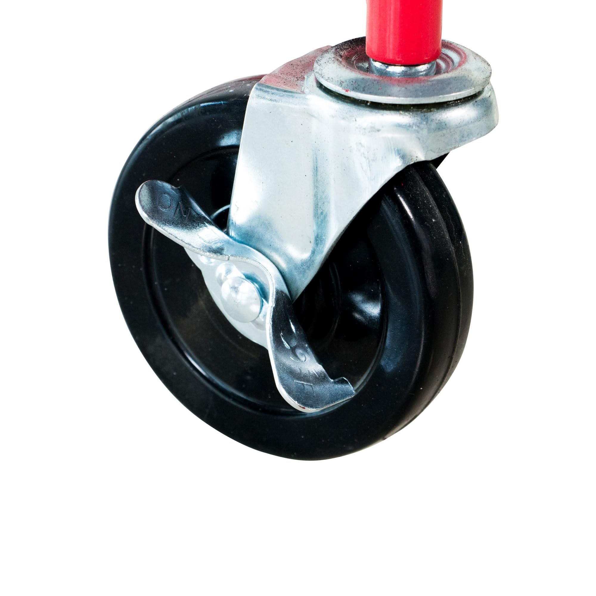 Heavy Duty Lift Panel Host Sheetrock Jack Lifter - 150Lbs Capacity Ceiling Drywall Hoist Tool with 11ft Max Height (Red) - Perfect for Construction, Renovation & DIY Ceiling Installation Projects