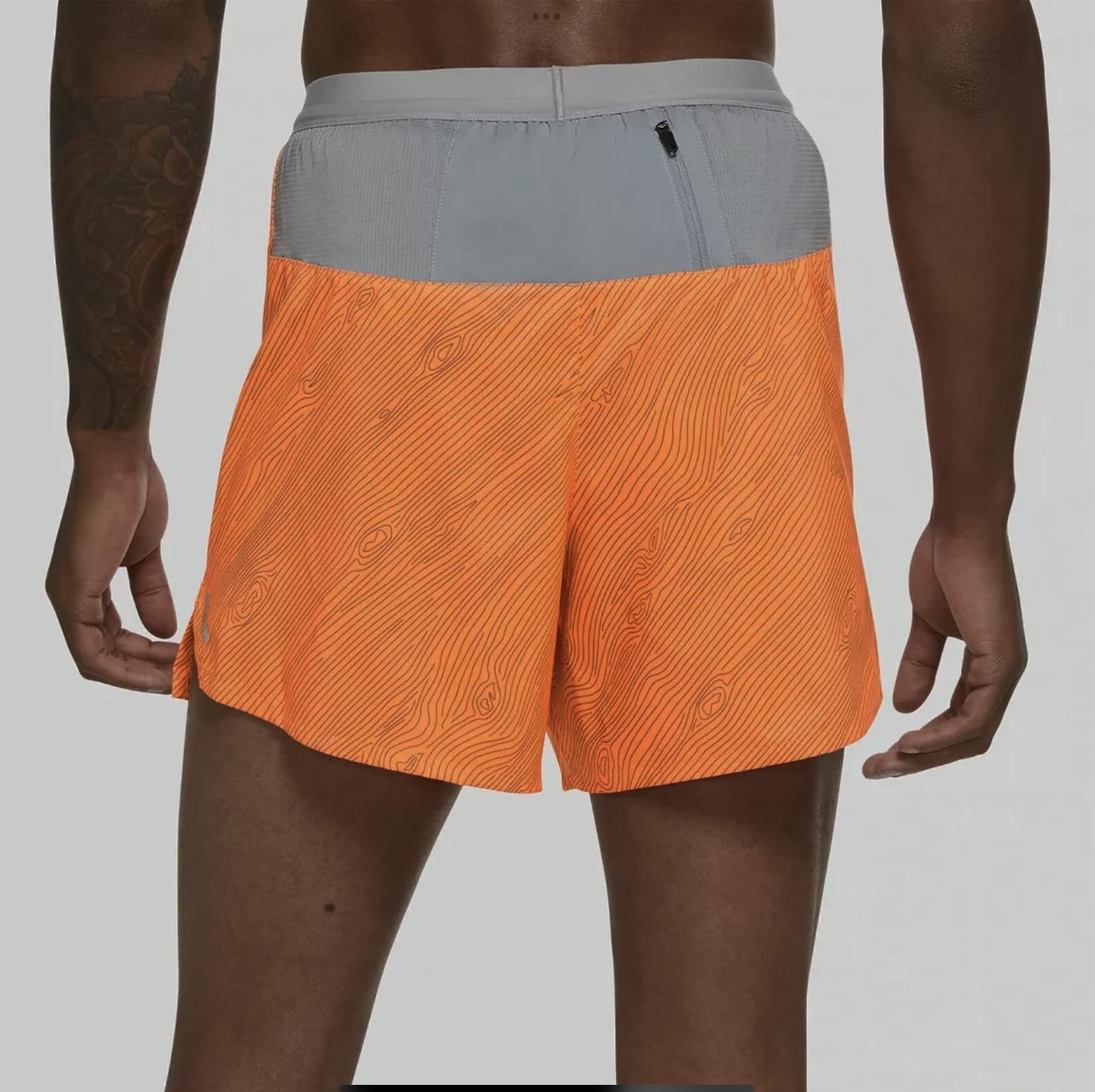 Nike Flex Stride 5-Inch Trail Running Shorts for Men - Total Orange | Lightweight Quick-Dry Workout Shorts for Hiking, Jogging & Outdoor Activities