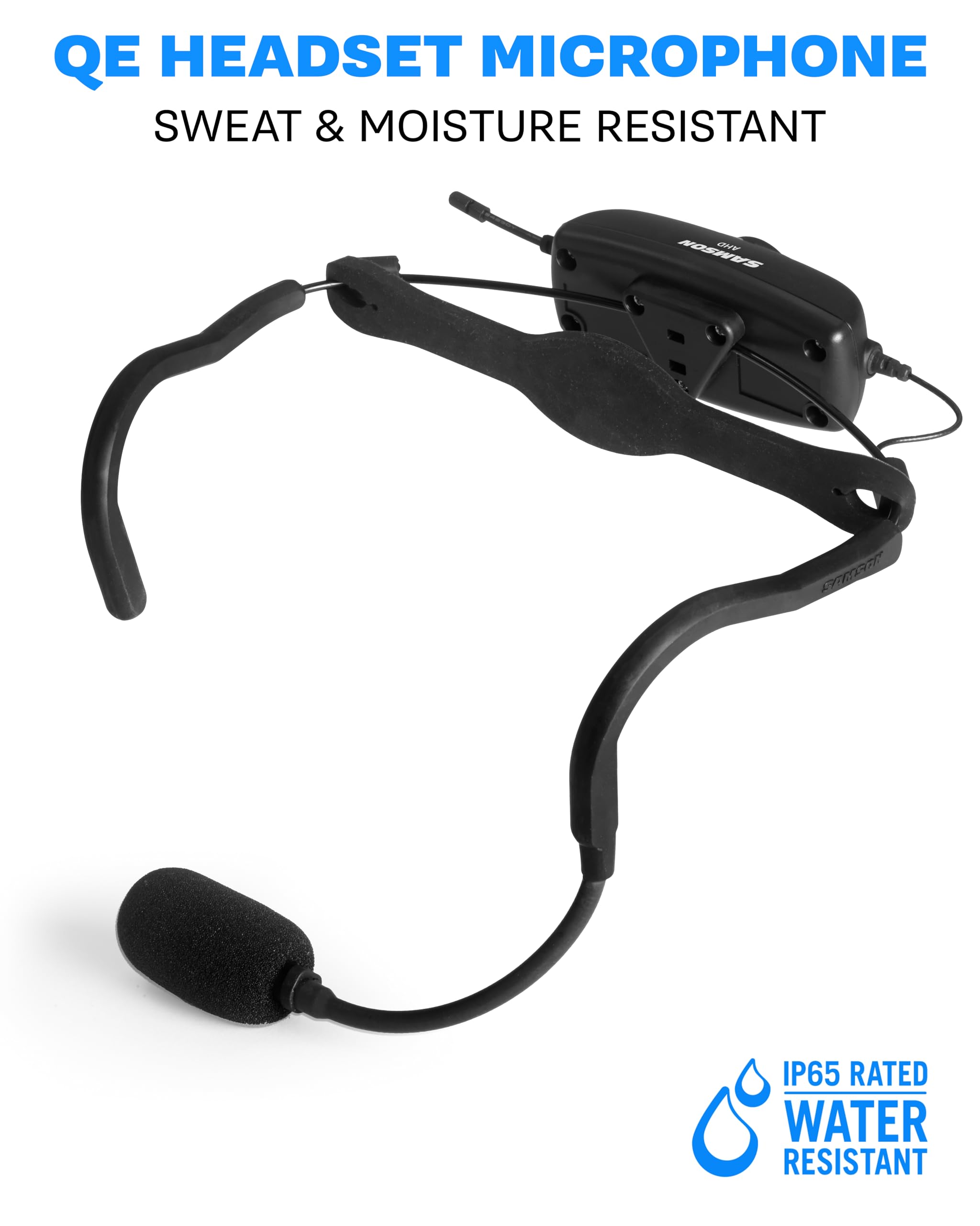 AirLine XDm Digital Wireless Fitness Headset with Tabletop Receiver - Rechargeable Battery for Group Exercise Instructors | Ideal for Yoga, HIIT & Studio Workouts